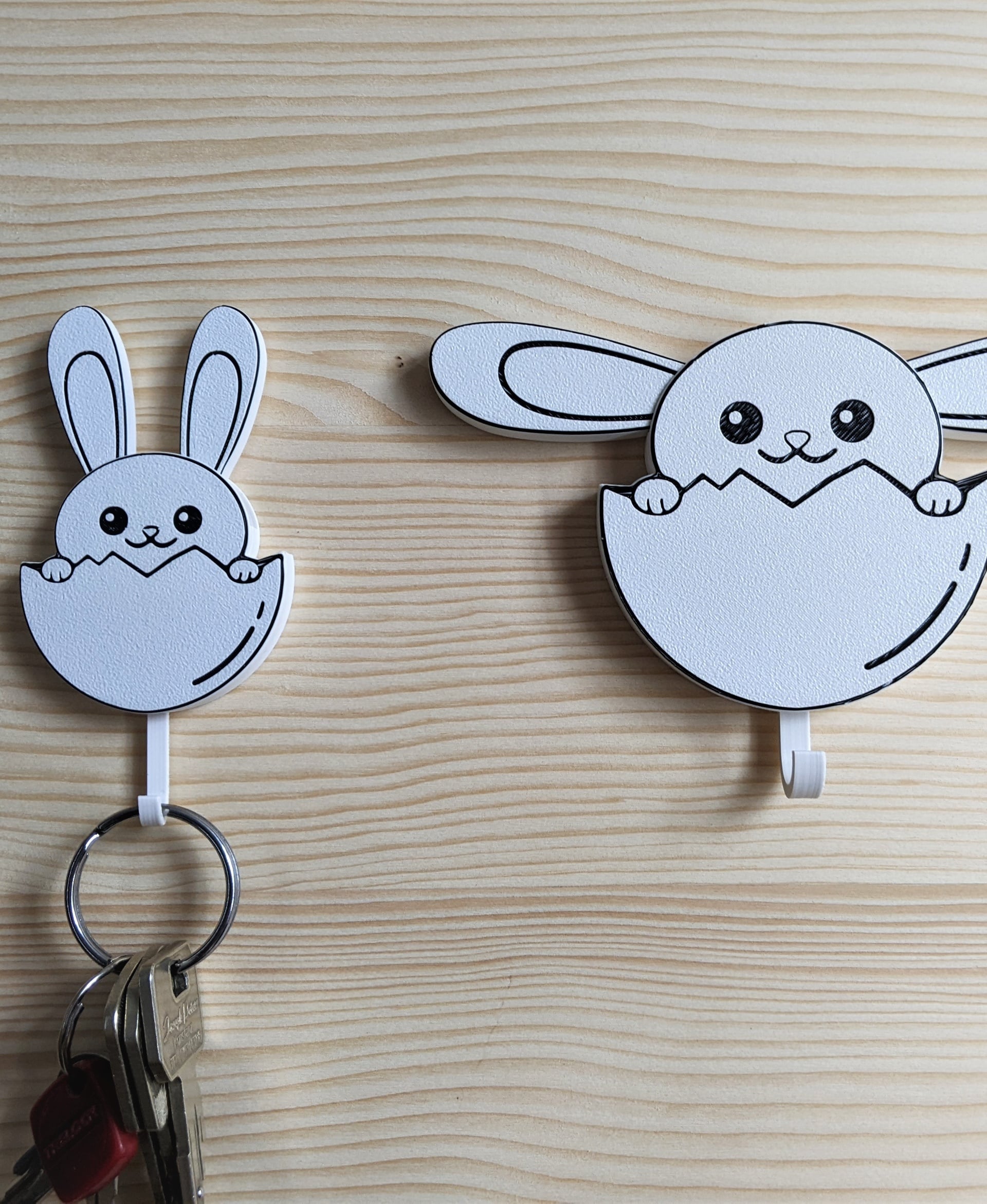 Bunny Key Holder | علّاقة مفاتيح بأذنين متحركتين 4